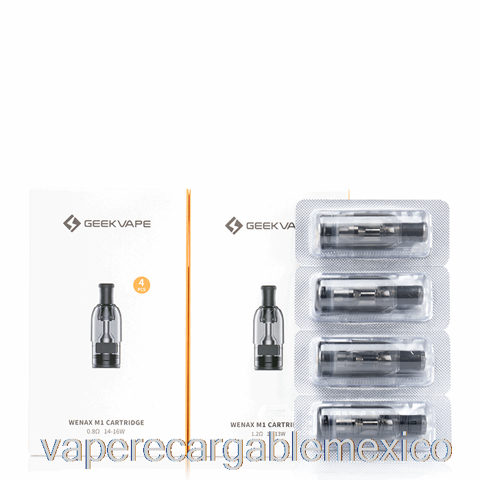 Vape Recargable Geek Vape Wenax M1 Vainas De Repuesto Vainas De 1.2ohm